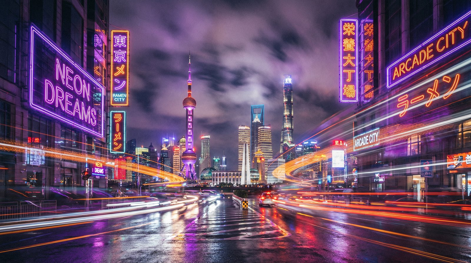 幼幼城市夜景视频